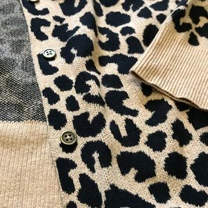 a new day Sweaters - Leopard print cardigan a new day Sweaters - Leopard print cardigan